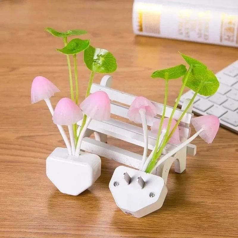 1Pcs LED Mushroom Night Lights