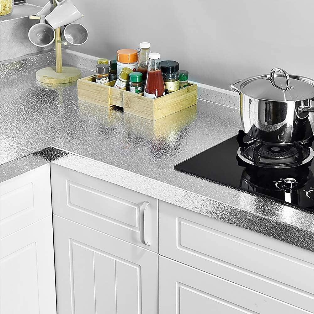 60x200 Cm Aluminium Foil Paper Silver Kitchen Sheet
