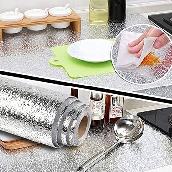 60x200 Cm Aluminium Foil Paper Silver Kitchen Sheet