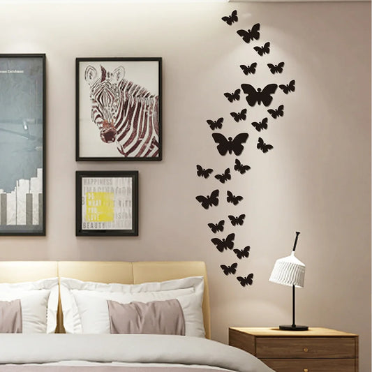 Wall Decore 30 Pcs Butterfly