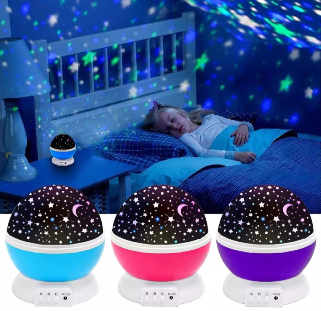 Galaxy Projector LED Night Lamp