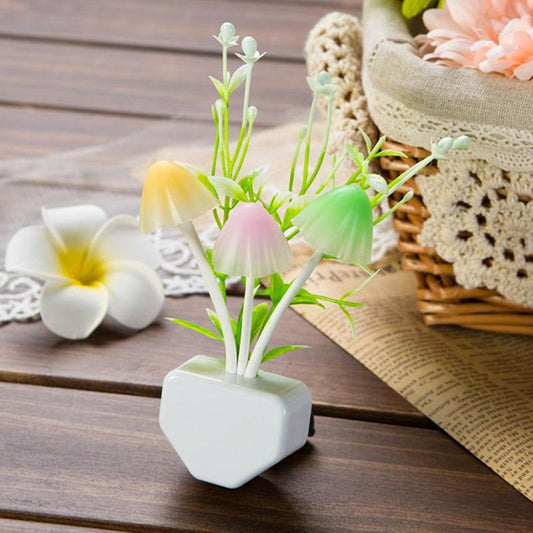1Pcs LED Mushroom Night Lights