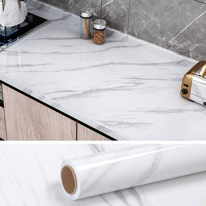 white marble sticker